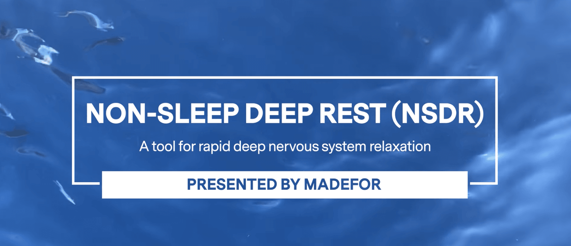 What Is Non Sleep Deep Rest: Unlock Ultimate Relaxation
