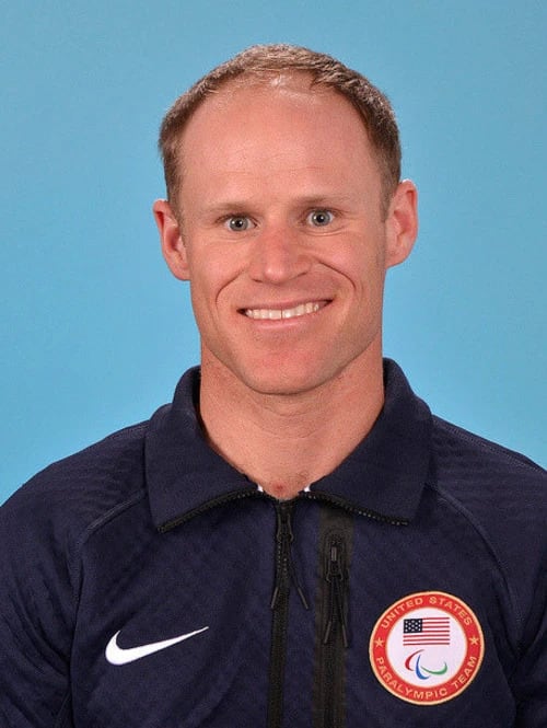 Dan Cnossen, Navy SEAL officer (retired) and Paralympian. Severely injured in 2009 in Afghanistan, and has since competed (and won gold) for Team USA in the 2014 and 2018 Winter Games. U.S. Naval Academy and Harvard grad.