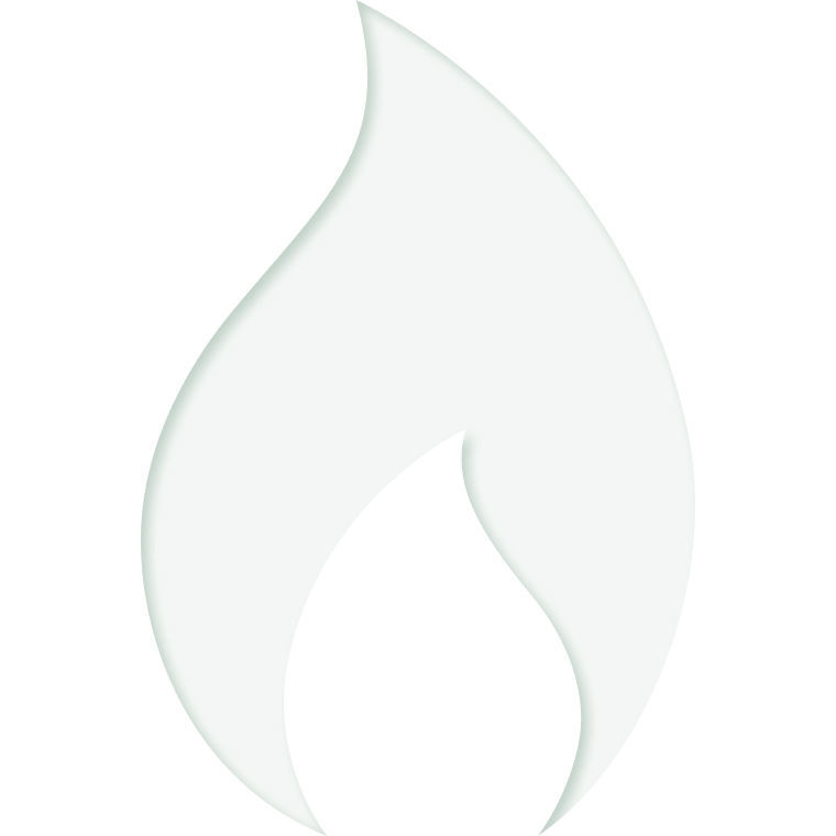 Green graphic of flame. Fuel: Learn to nourish yourself with intention, by listening carefully to your body’s signals and cues. Madefor fuel challenge, intuitive, listening to your body. Health, wellness, well-being, energy, exercise.