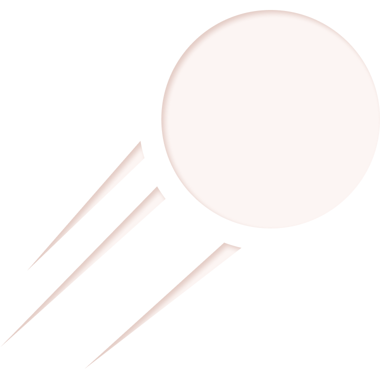 Graphic of comet imprint on peach background. Movement: Reconnect with the pure joy of moving your body and learn to thrive in the moment. Madefor focus. Madefor Challenge. Move, natural, explore, joy in motion, fitness, physical and mental benefits.
